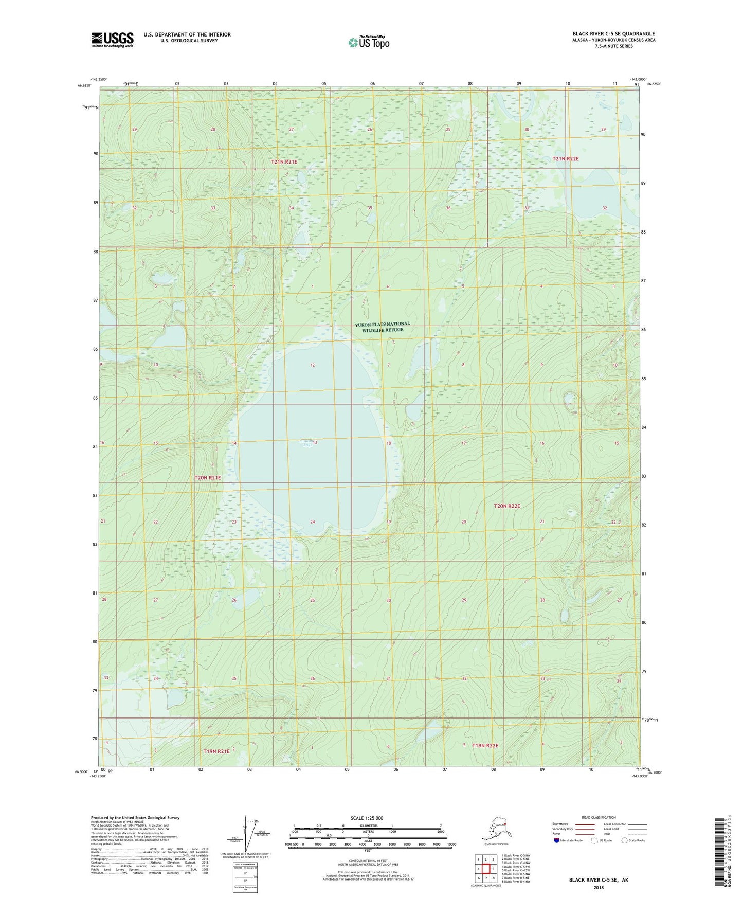 Black River C-5 SE Alaska US Topo Map Image