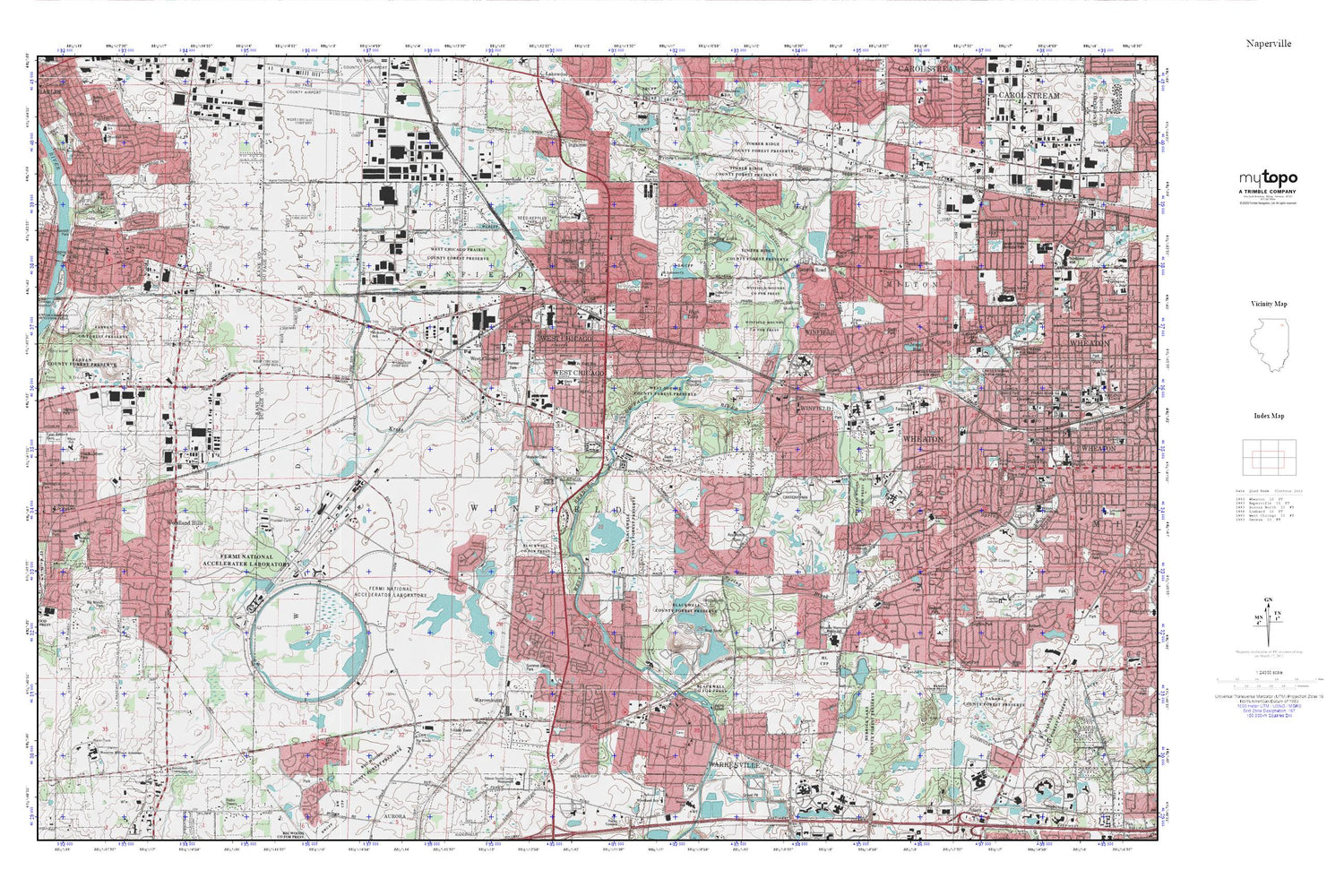 All-Nighter 2013 MyTopo Explorer Series Map Image