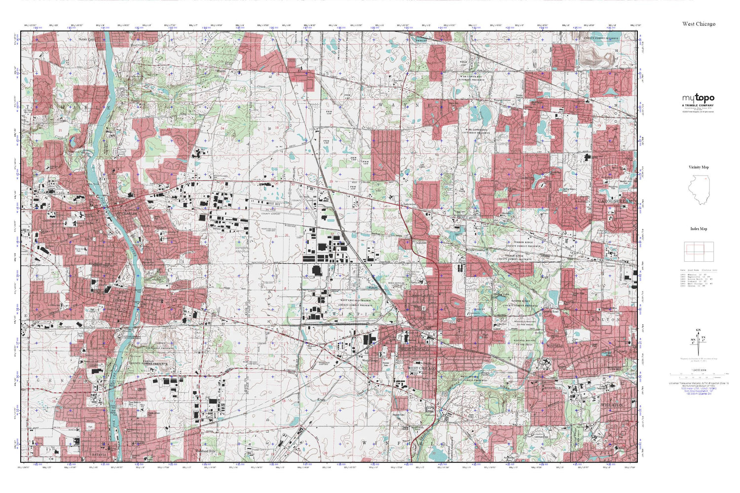 All Nighter 2011 Map 2 MyTopo Explorer Series Map Image