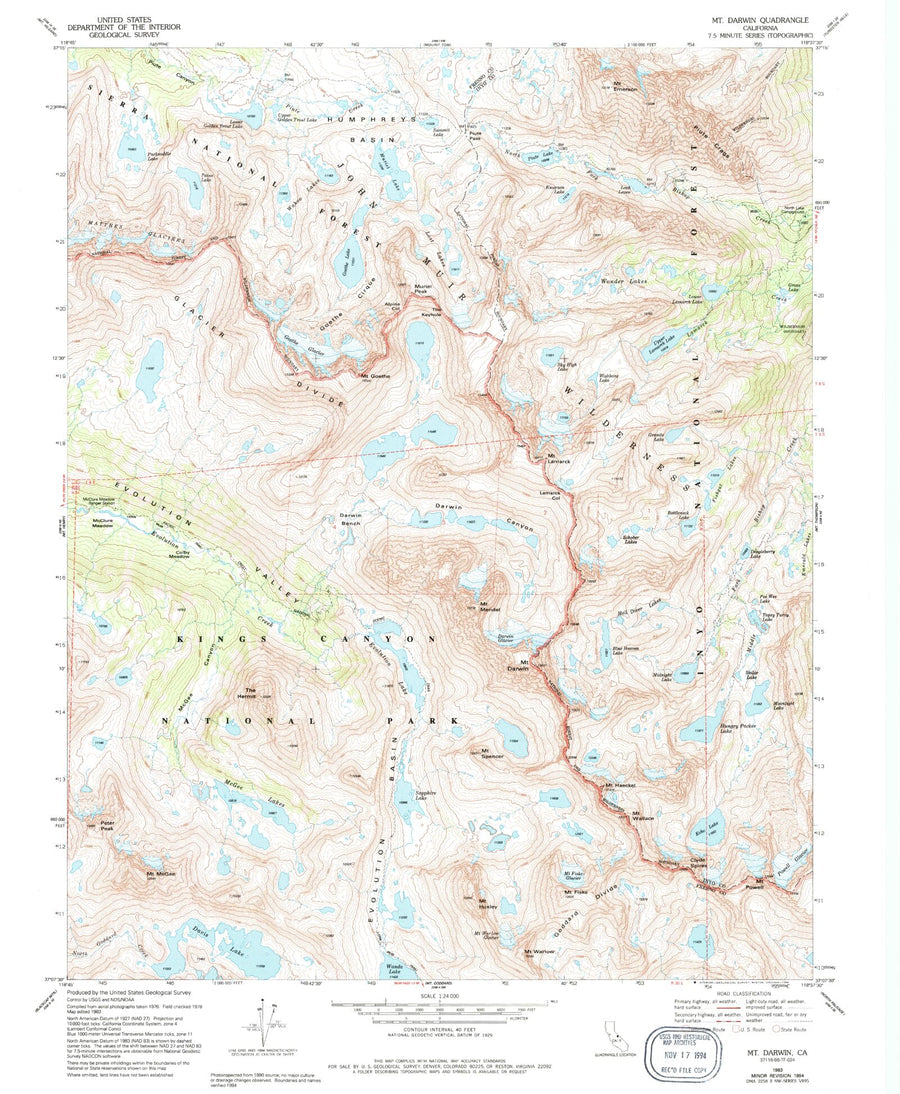 Classic USGS Quad Sheet