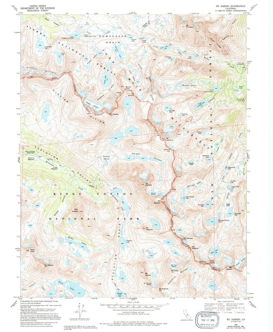 Classic USGS Quad Sheet