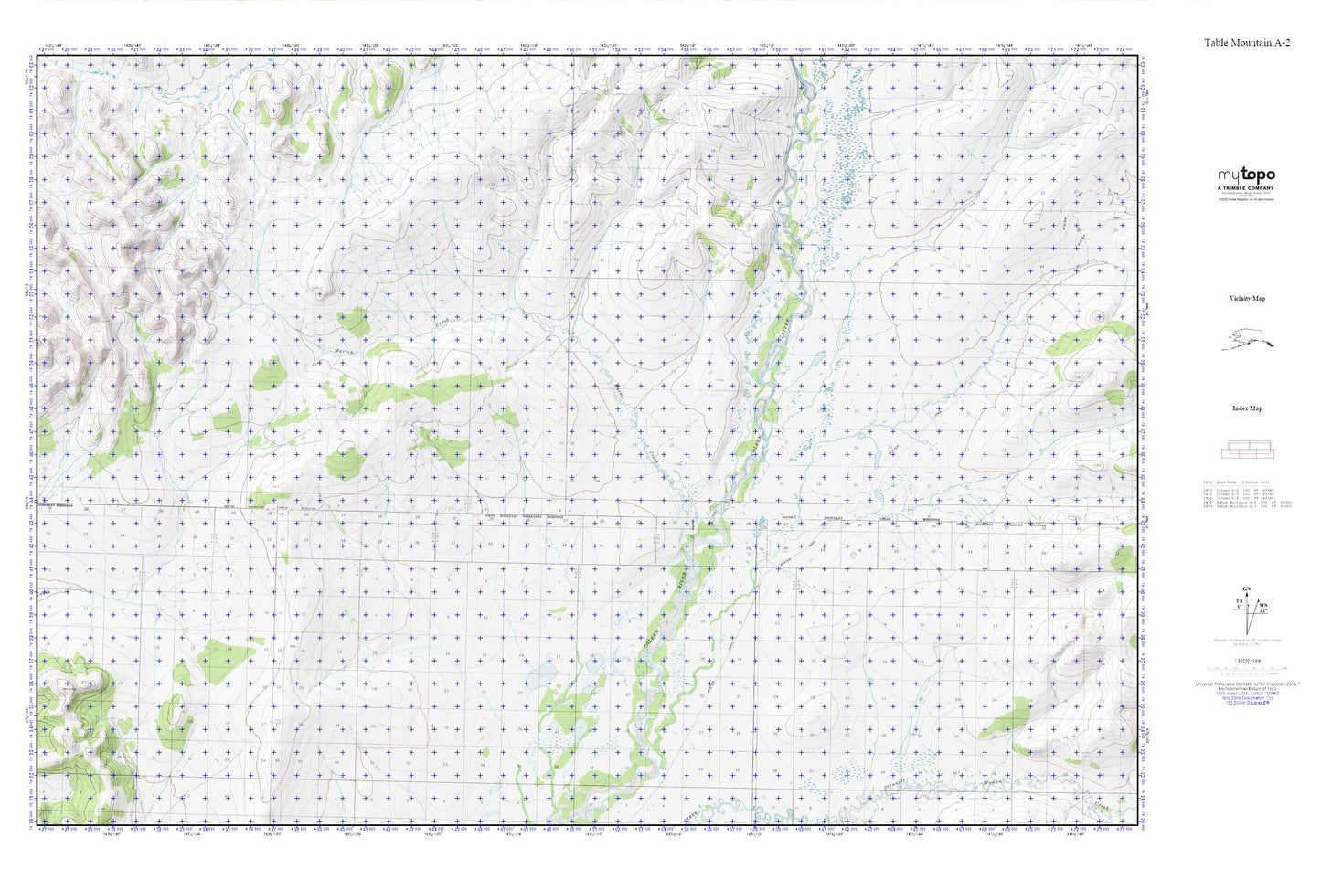 Coleen River 2 MyTopo Explorer Series Map Image