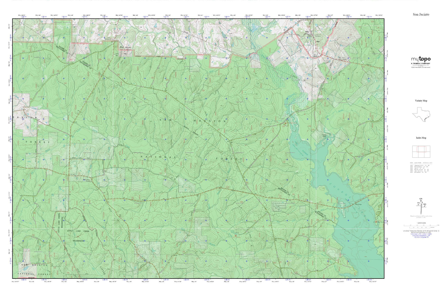 SUDDEN DARKNESS MyTopo Explorer Series Map Image