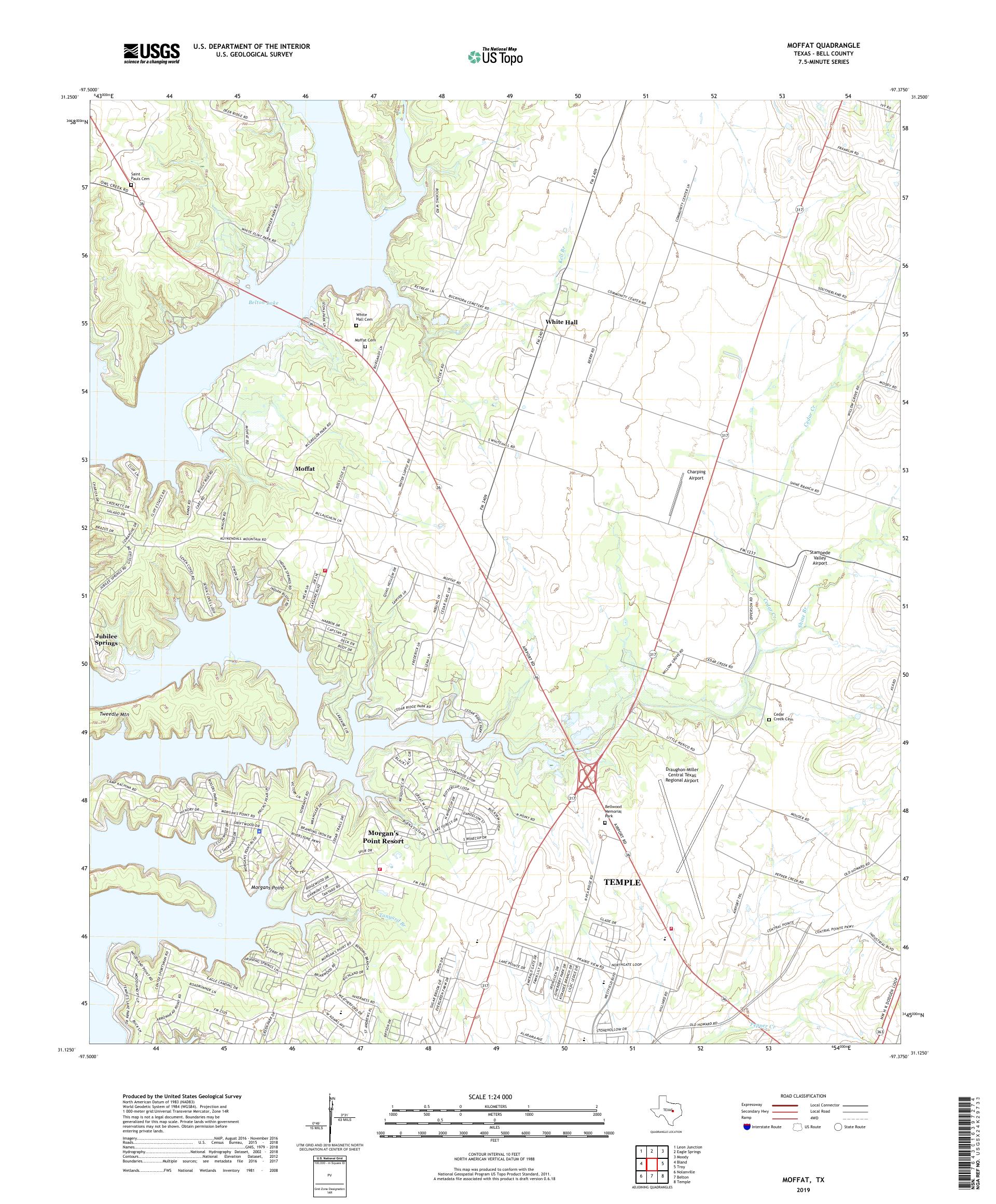 Margot Topo 写真確認用 Moffat Texas US Topo Map – MyTopo Map Store