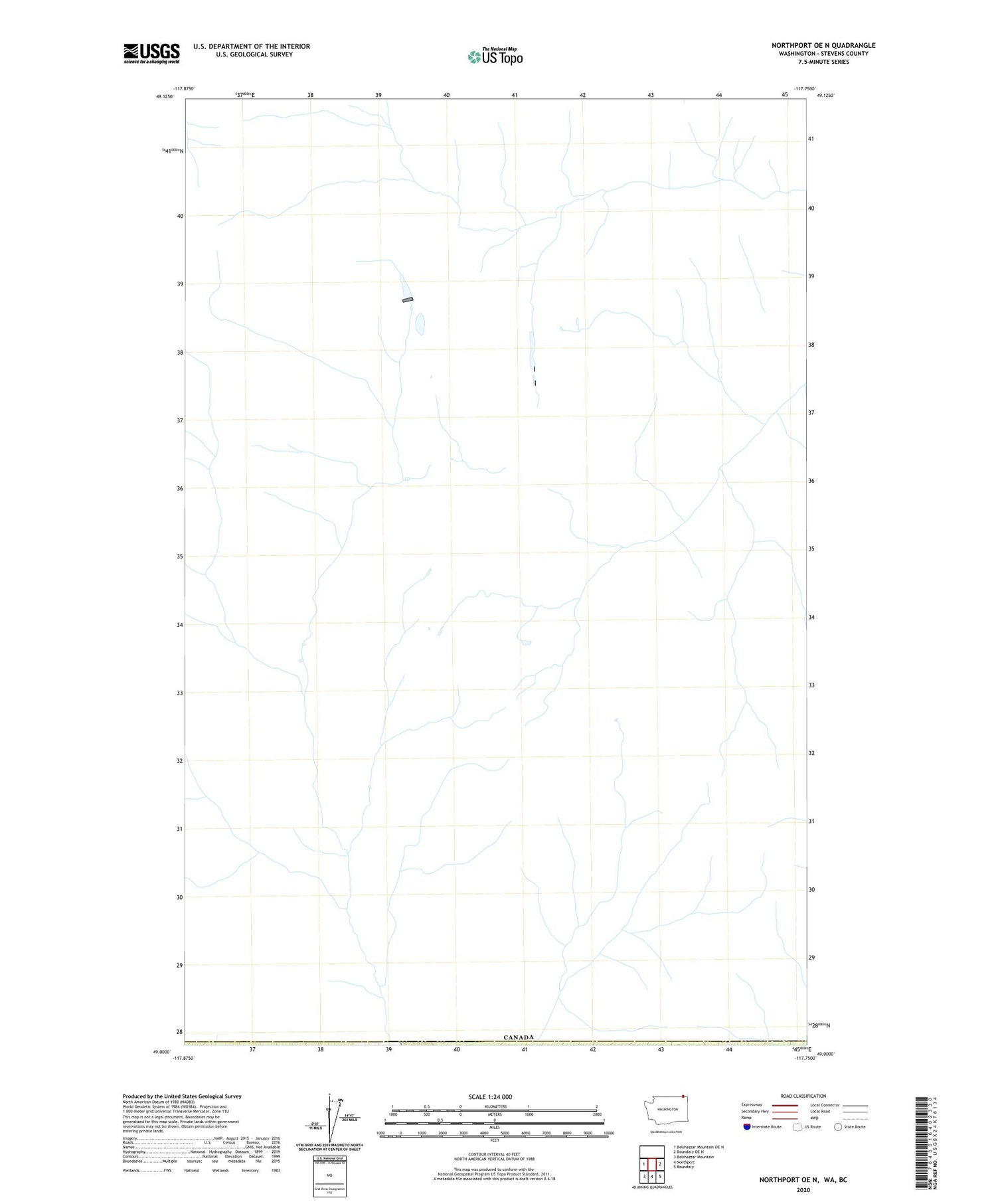 Northport OE N Washington US Topo Map Image