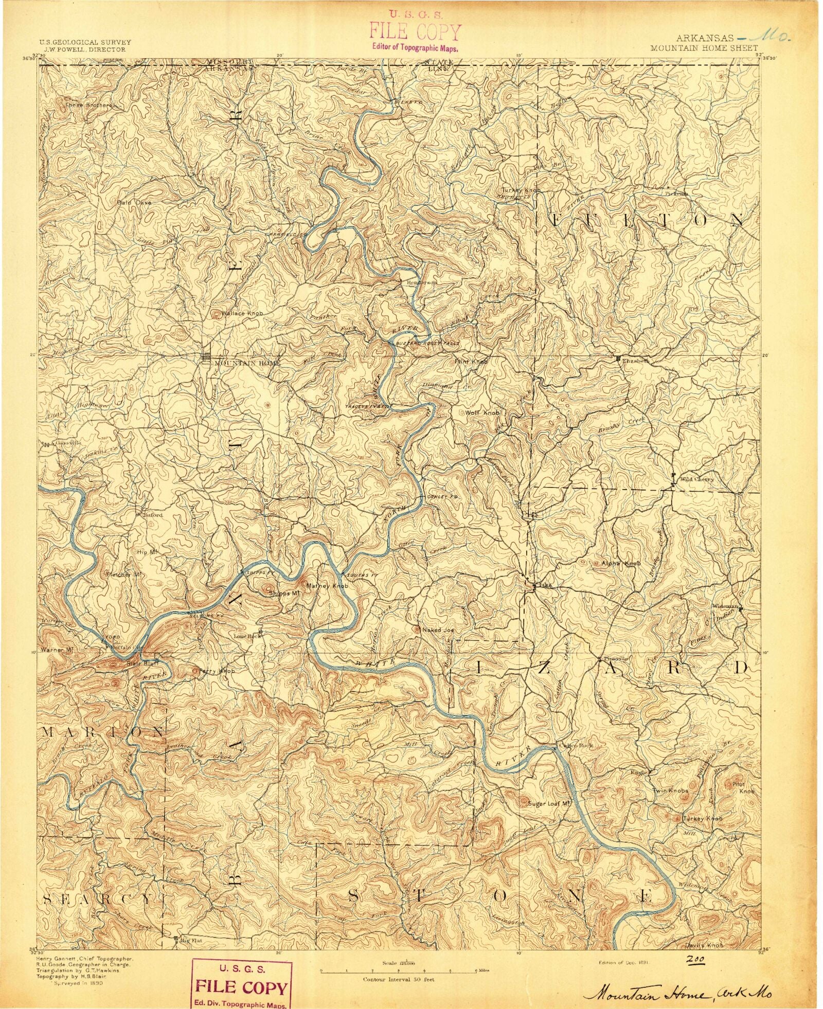 A. Location of the site of Peña Negra. B. Topographic plan of the