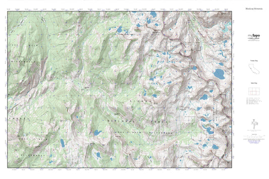 Blackcap Mountain MyTopo Explorer Series Map Image