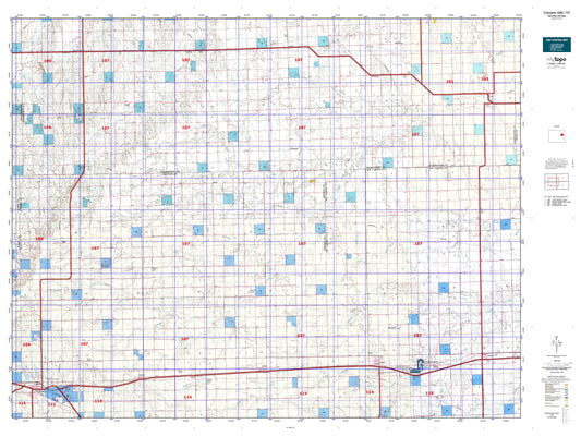 Colorado GMU 107 Map Image