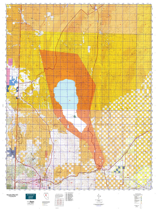 Nevada GMU 022 Map Image