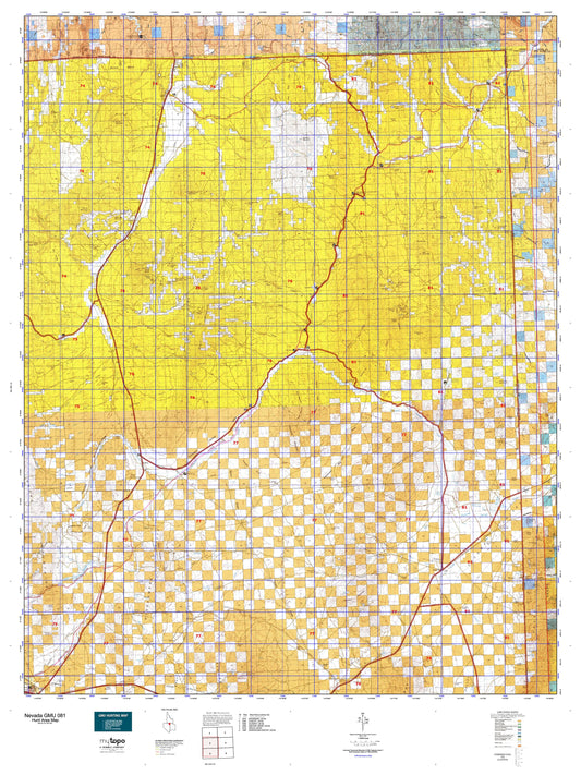 Nevada GMU 081 Map Image