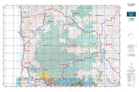 Oregon 12 Wilson Map Image
