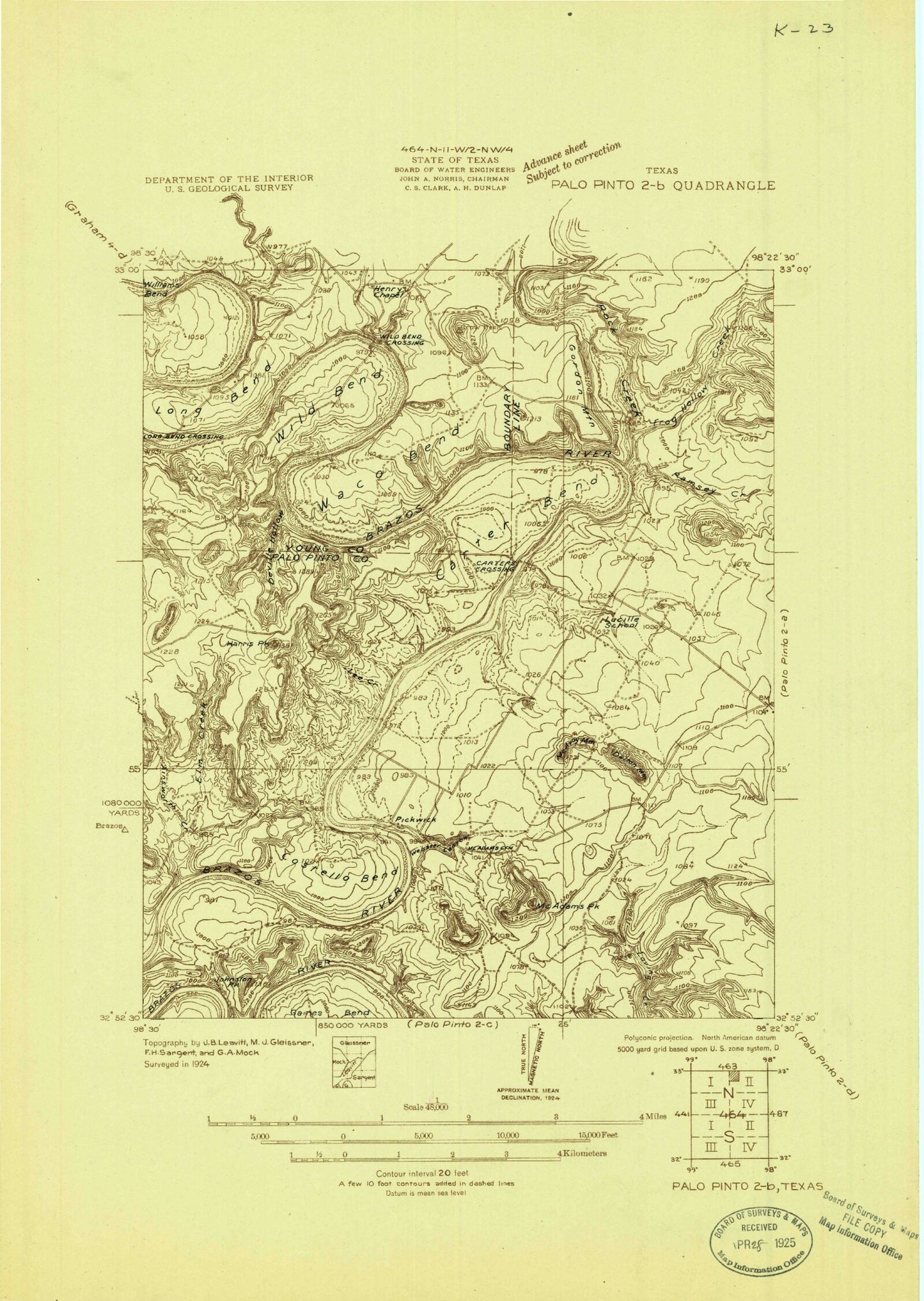 Classic USGS Costello Island Texas 7.5'x7.5' Topo Map Image