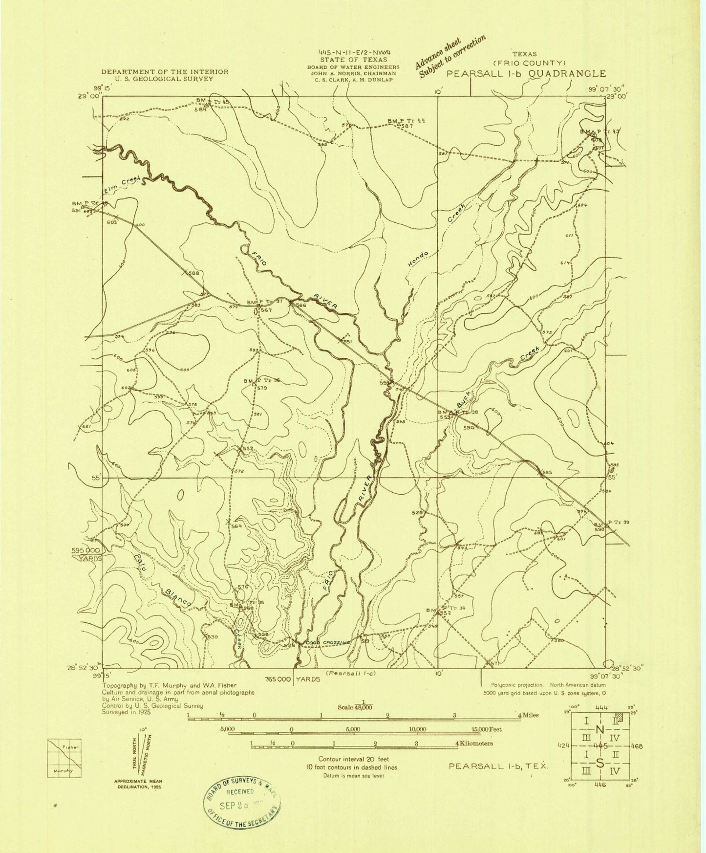 Classic USGS Halff Ranch Texas 7.5'x7.5' Topo Map Image