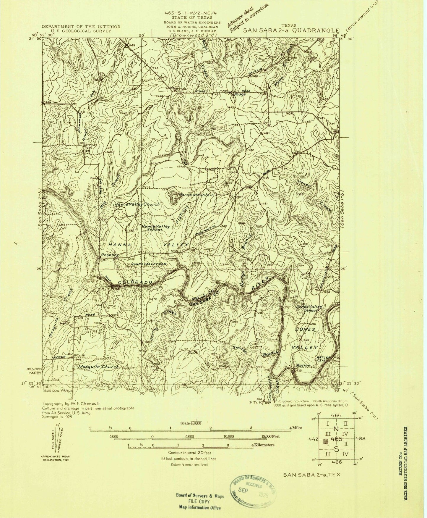 Classic USGS Regency Texas 7.5'x7.5' Topo Map Image