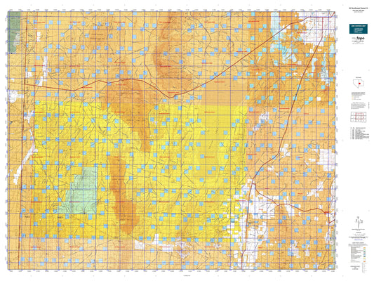 Utah Deer GMU 20 Southwest Desert N Map Image