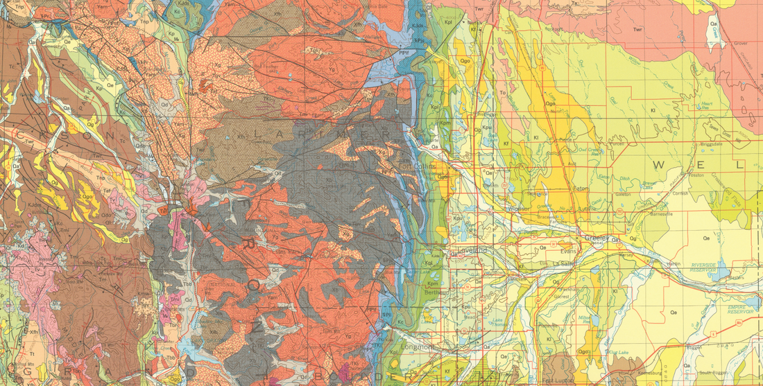 Colorado Geologic Map – MyTopo Map Store