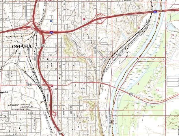 US Topo Iowa