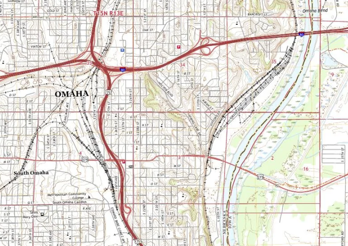 US Topo Nebraska