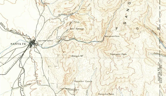 Historic New Mexico – MyTopo Map Store