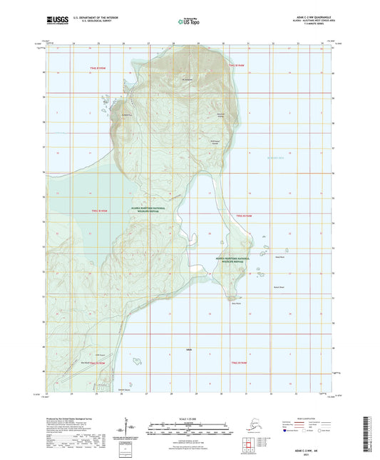 Adak C-2 NW Alaska US Topo Map Image