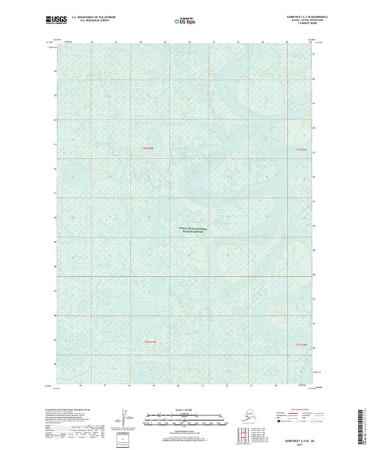 Baird Inlet A-3 SE Alaska US Topo Map Image