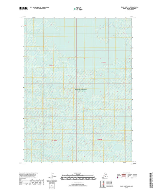 Baird Inlet A-6 SE Alaska US Topo Map Image