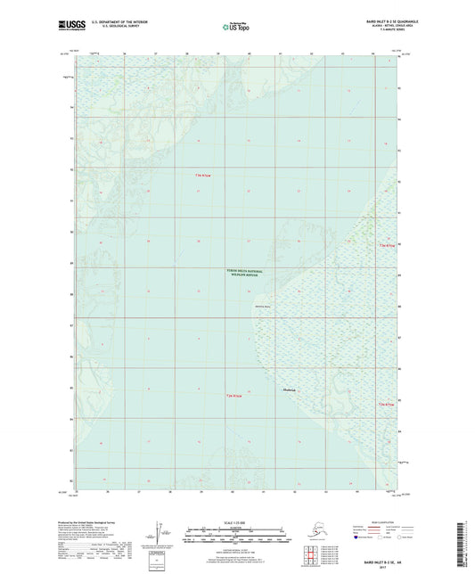 Baird Inlet B-2 SE Alaska US Topo Map Image