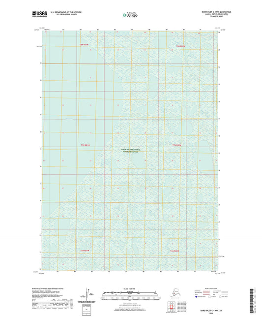 Baird Inlet C-4 NW Alaska US Topo Map Image