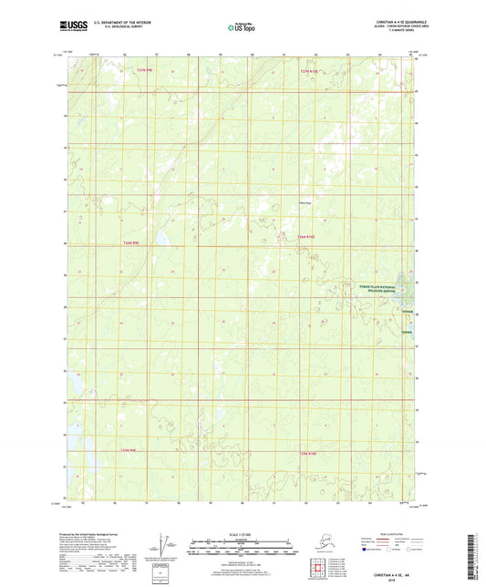 Christian A-4 SE Alaska US Topo Map Image