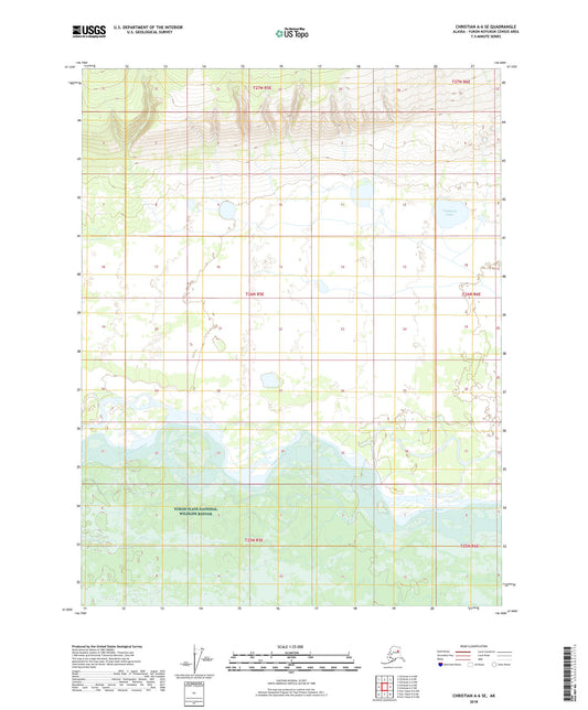 Christian A-6 SE Alaska US Topo Map Image