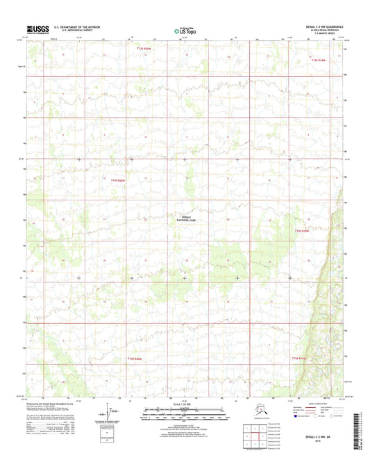 Denali C-3 NW Alaska US Topo Map Image