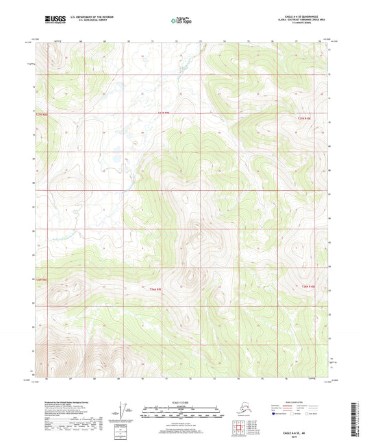 Eagle A-6 SE Alaska US Topo Map Image
