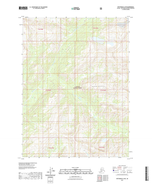 Ketchikan A-2 NE Alaska US Topo Map Image