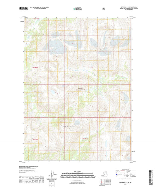 Ketchikan C-2 NE Alaska US Topo Map Image