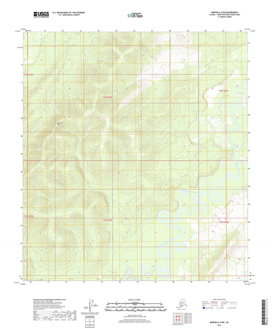 Medfra A-2 NW Alaska US Topo Map Image