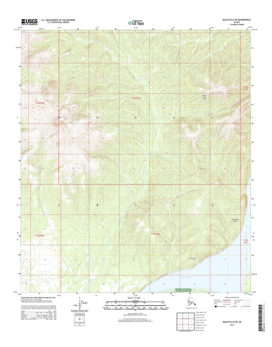 Nulato A-6 SW Alaska US Topo Map Image