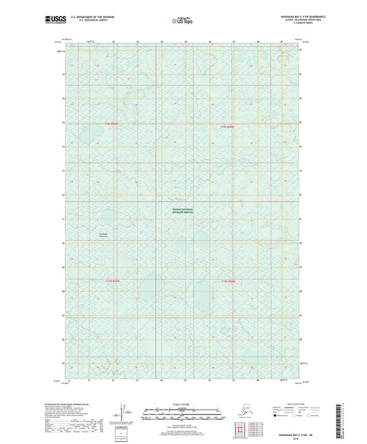 Nushagak Bay C-3 SW Alaska US Topo Map Image