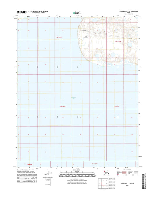 Shishmaref A-2 NW Alaska US Topo Map Image