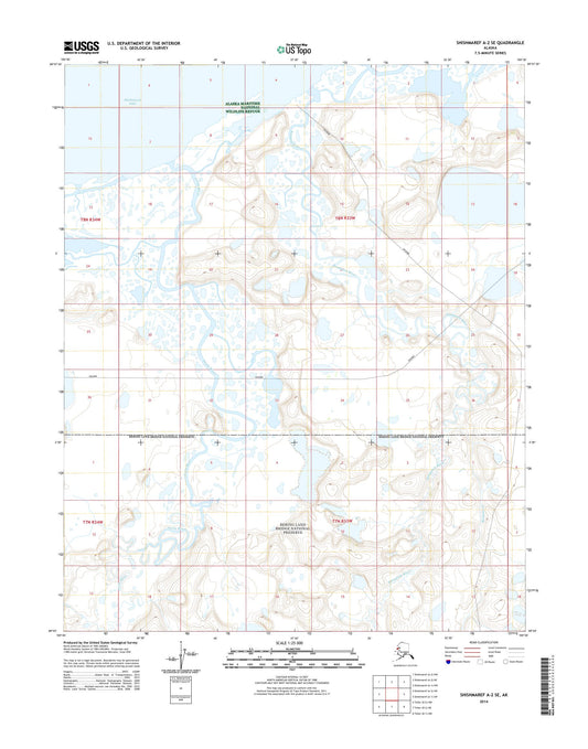 Shishmaref A-2 SE Alaska US Topo Map Image