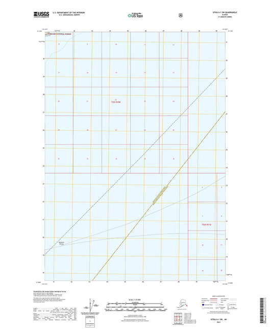 Sitka A-1 SW Alaska US Topo Map Image