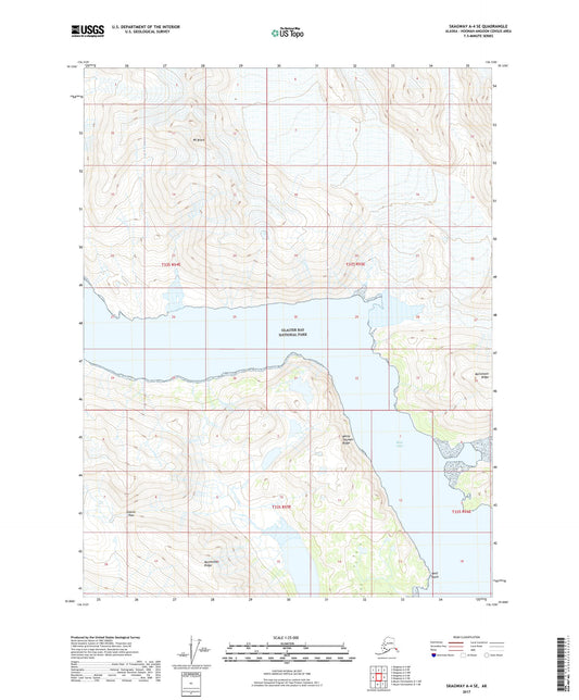 Skagway A-4 SE Alaska US Topo Map Image
