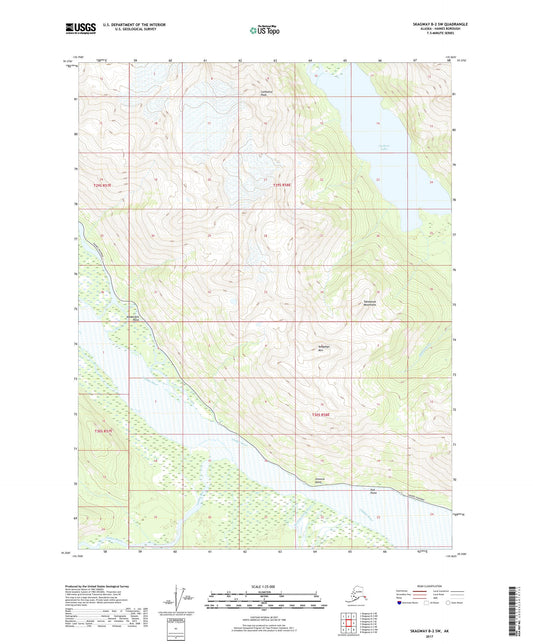 Skagway B-2 SW Alaska US Topo Map Image