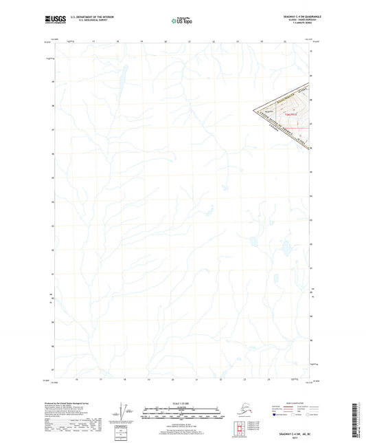 Skagway C-4 SW Alaska US Topo Map Image