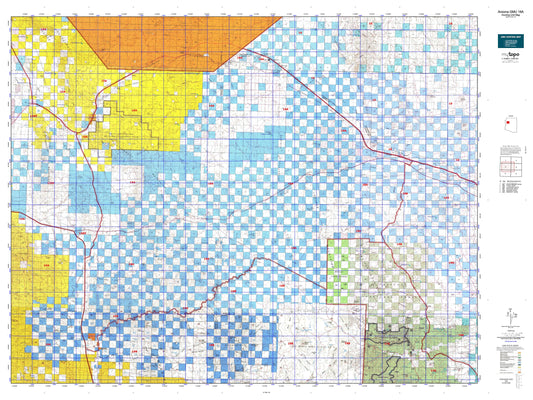 Arizona GMU 18A Map Image