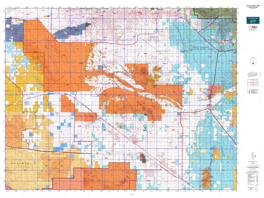Arizona GMU 25M Map Image