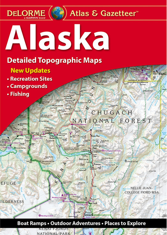 DeLorme Atlas and Gazetteer Alaska