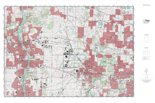 All Nighter 2011 Map 2 MyTopo Explorer Series Map Image