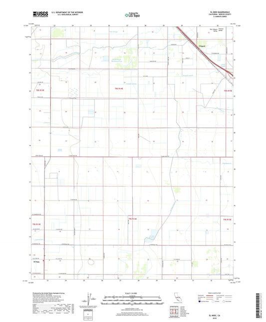 El Nido California US Topo Map Image