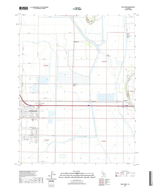 Grays Bend California US Topo Map Image