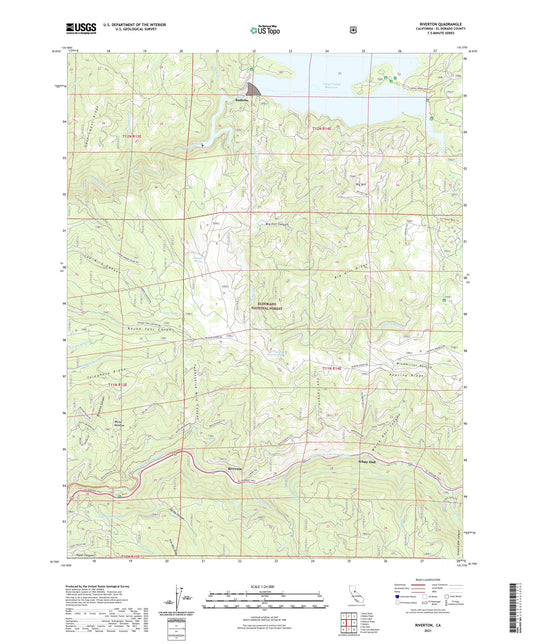 Riverton California US Topo Map Image